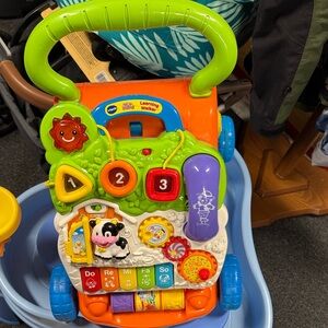 Interactive Learning Walker with Music and Lights